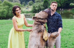 Медведь на свадьбе Марины и Вячеслава